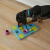 Kazoo Dog Rectangle Rumble Interactive Puzzle Feeder