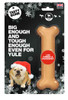 Tasty Bone Nylon Festive Turkey & Cranberry Dog Toy Treats