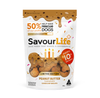 SavourLife Birthday Biscuit w/ Peanut Butter & Carob Dog Treat