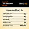 SavourLife Essentials Large Breed Dry Dog Food Chicken