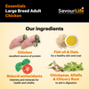SavourLife Essentials Large Breed Dry Dog Food Chicken
