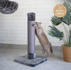 Kazoo Cat Scratch Post Charcoal