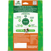 Greenies Sweet Potato Regular Dog Dental Treat Packaging: Back