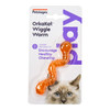 Petstages Orkakat Wiggle Worm Dental Cat Chew Cat Toy