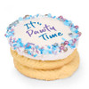 Barney's Barkery Dog Birthday Cake Round Blue Dog Treats