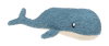 FuzzYard Whale Dog Toy | French Blue