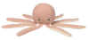 FuzzYard Octopus Dog Toy | Soft Blush