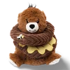 Outward Hound Ringamals Honey Bear Interactive Plush Dog Toy Puzzle