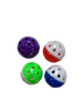 Plastic Ball with Bell Cat Toy - Assorted Colours
