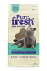 Front view of a PurrFresh recycled cardboard cat litter bag