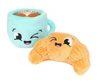 Fuzzyard Croissant & Cappuccino Dog Toy