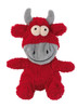 FuzzYard Flat Out Nasties Dog Toy Jordan the Bull
