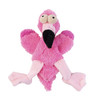 FuzzYard Flat Out Nasties Dog Toy Flo the Flamingo