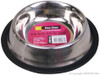 Pet One Stainless Steel Bowl Anti Skid Anti Tip Feeding Bowls
