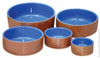 Pet One Bowl Terracotta Blue Glazed