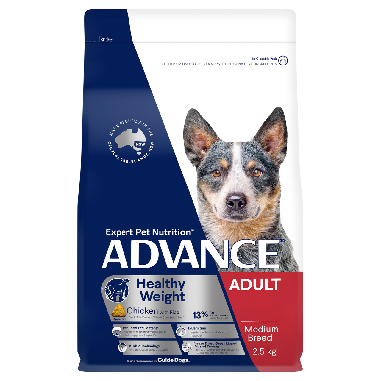 Advance Weight Control All Breed Dry Dog Food Chicken PetO