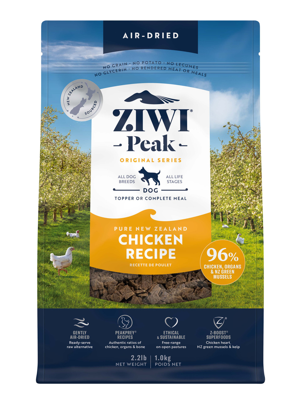 Ziwi Peak Air Dried Dog Food Chicken