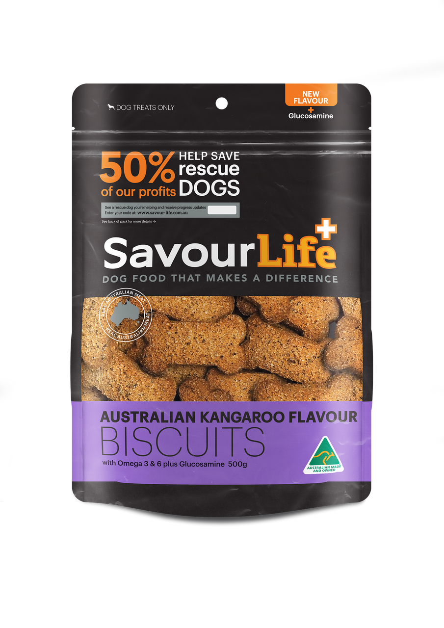 SavourLife Kangaroo Dog Biscuits