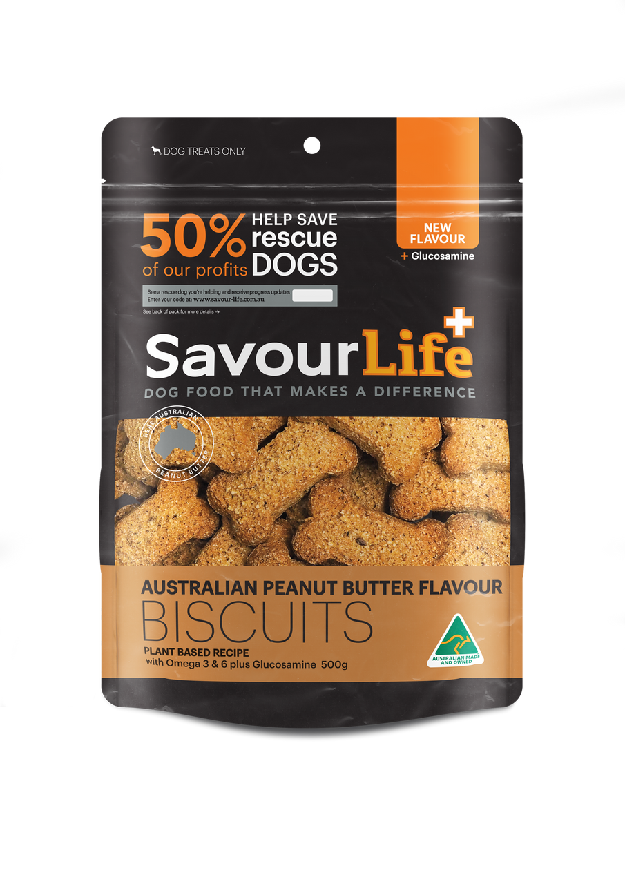 SavourLife Peanut Butter Dog Biscuits