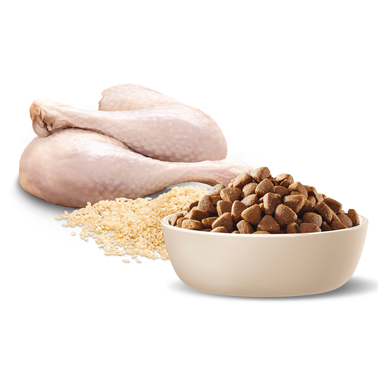 Adult All Breed Dry Dog Food With Chicken Vegetables & Rice