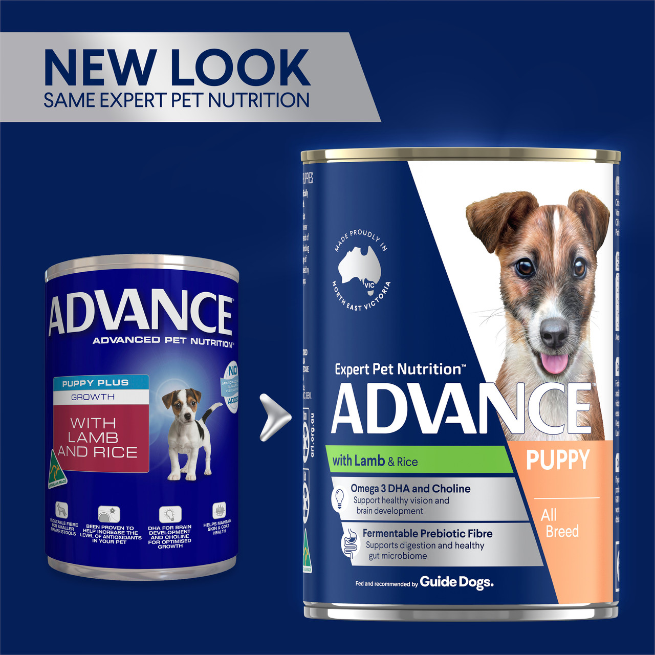 Advance Puppy Plus Lamb Wet Food PetO