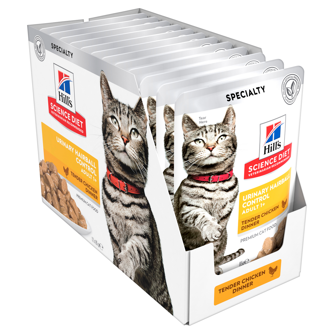 Hill's Science Diet Urinary Hairball Control Chicken Adult Wet Cat