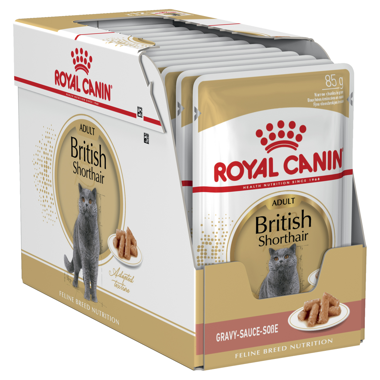 Royal Canin British Shorthair Wet Cat Food Pouches PetO