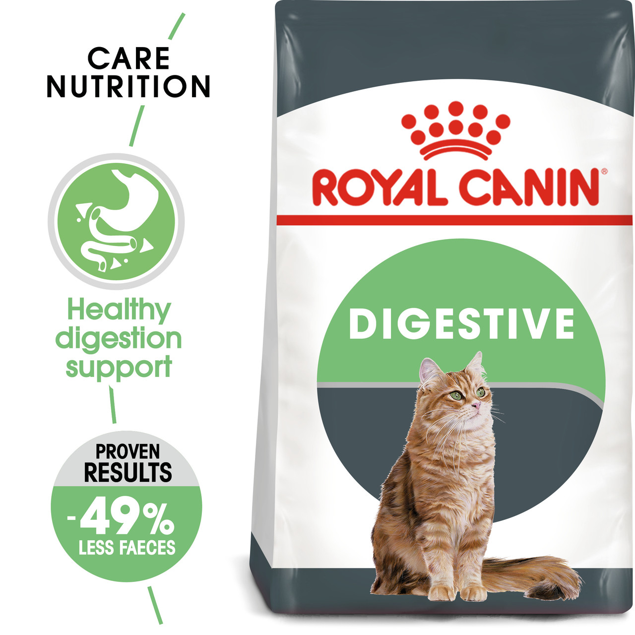 Royal Canin Adult Digestive Care Dry Cat Food PetO