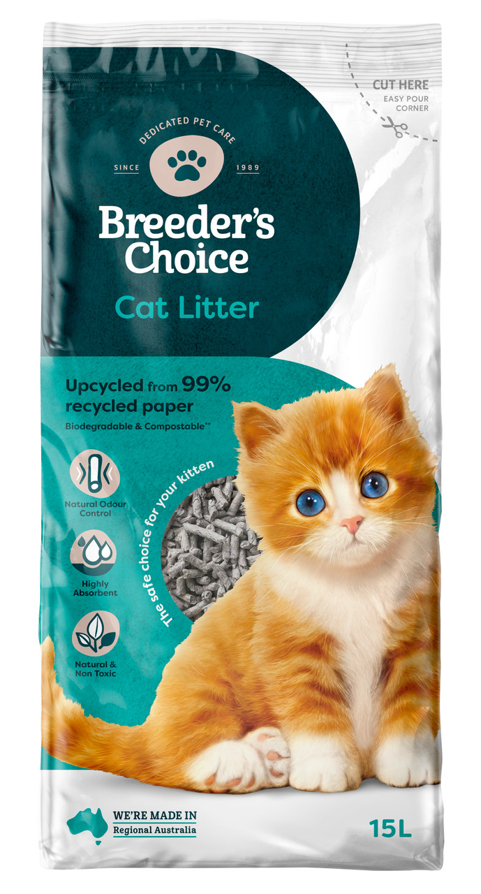 Recycled Paper Good Mews Cat Litter Breeders Choice Cat Litter Buy