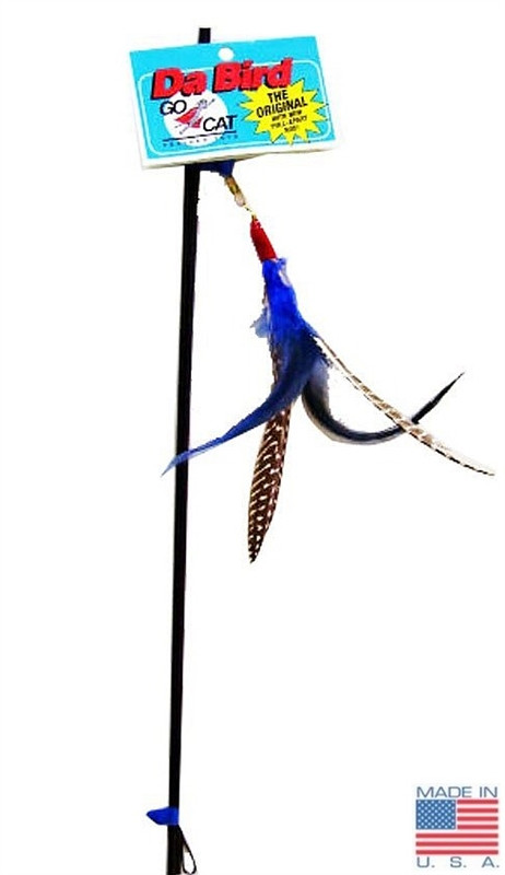 Flea Circus Da Bird Feather Cat Teaser Toy PetO