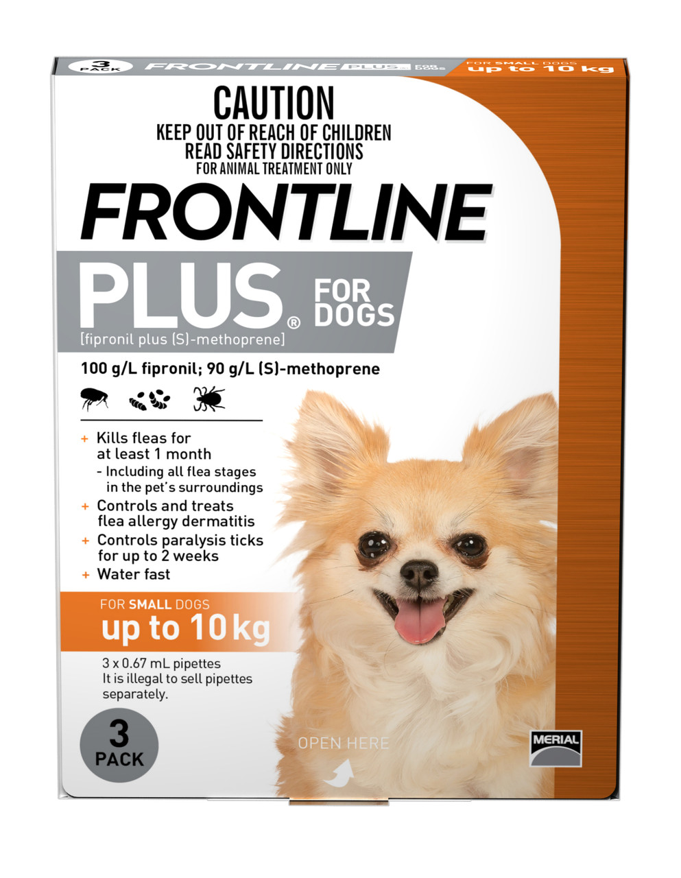 frontline flea protection