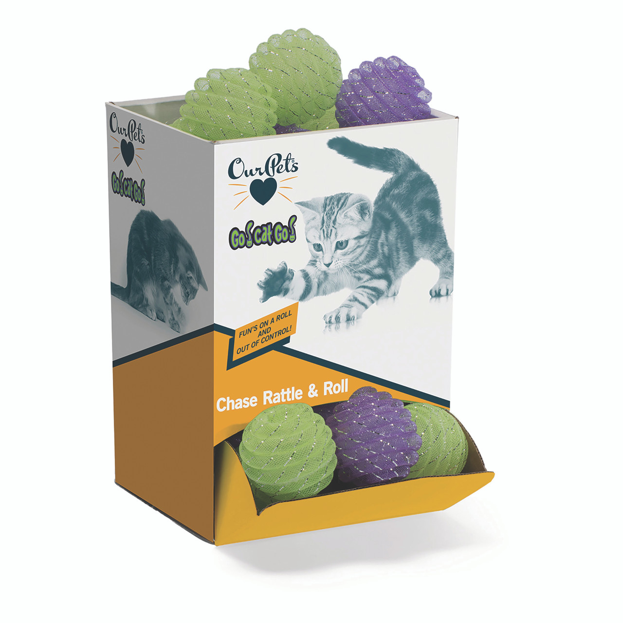 Chase Clovelly Pet Supplies Petstages Cheese Chase Cat Toy – 3-in