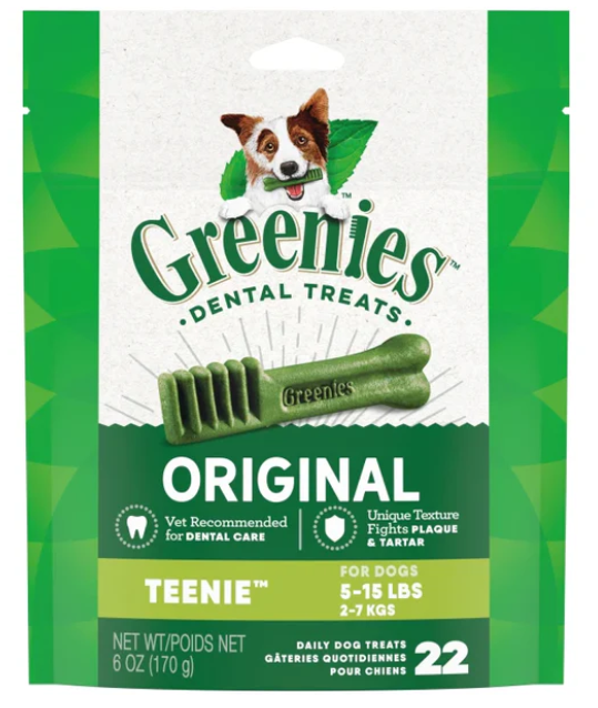 Greenies Original Teenie Dog Dental Treat