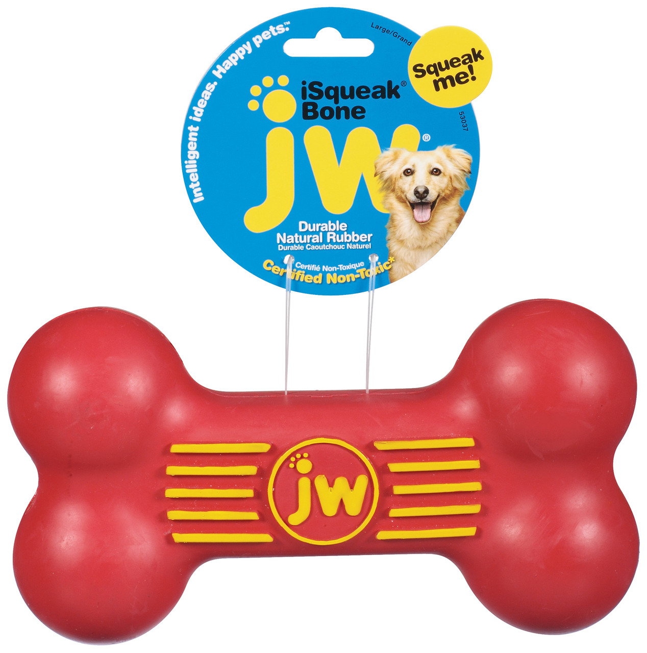 JW Isqueak Bone Large Dog Toy PetO - Main Image