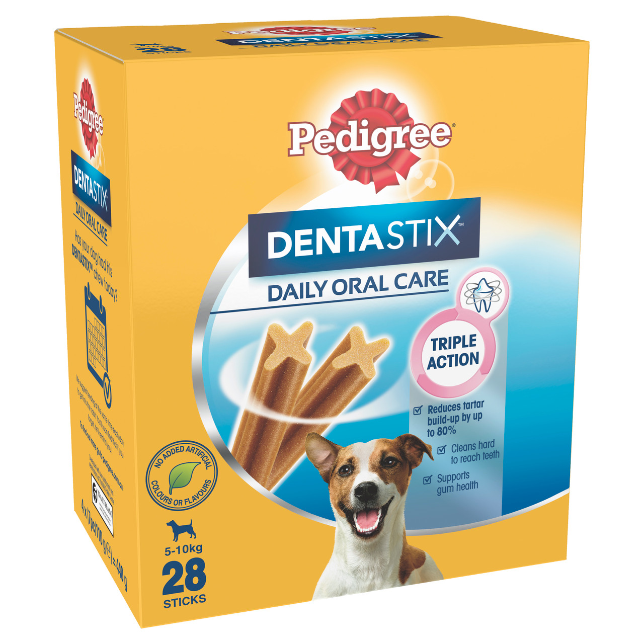 Pedigree Dentastix Daily Oral Care Dental Treats For Small Dogs PetO