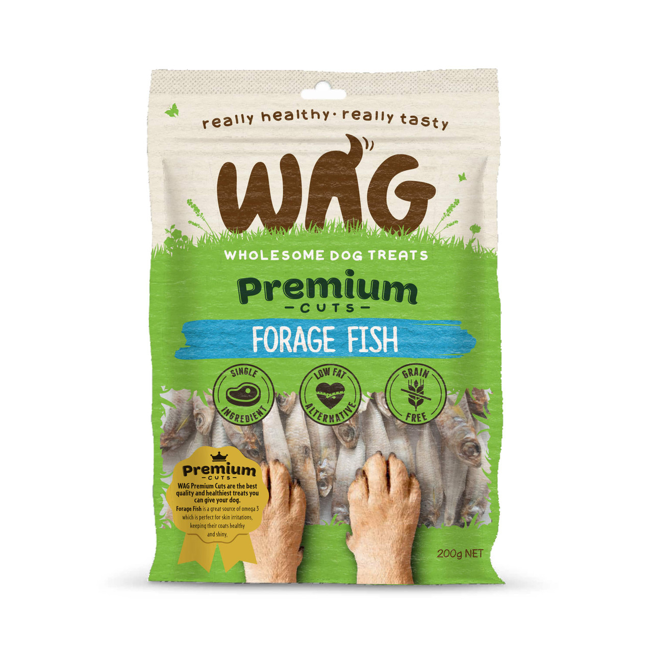 WAG Forage Fish Dog Treats PetO