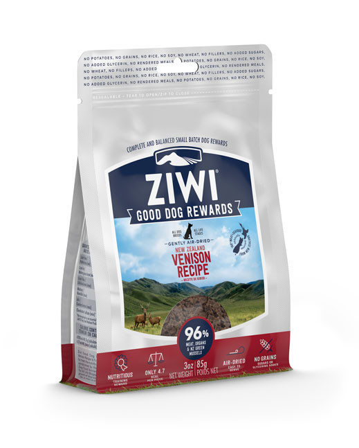 Venison Ziwi Good Dog Rewards Ziwi Good Dog Rewards 85g – Aussie