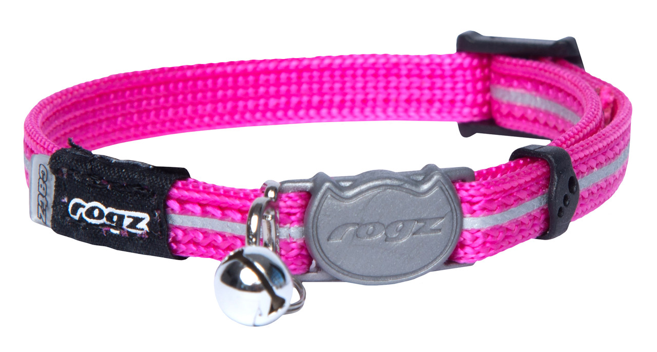 Rogz Alleycat Safeloc Cat Collar Pink PetO