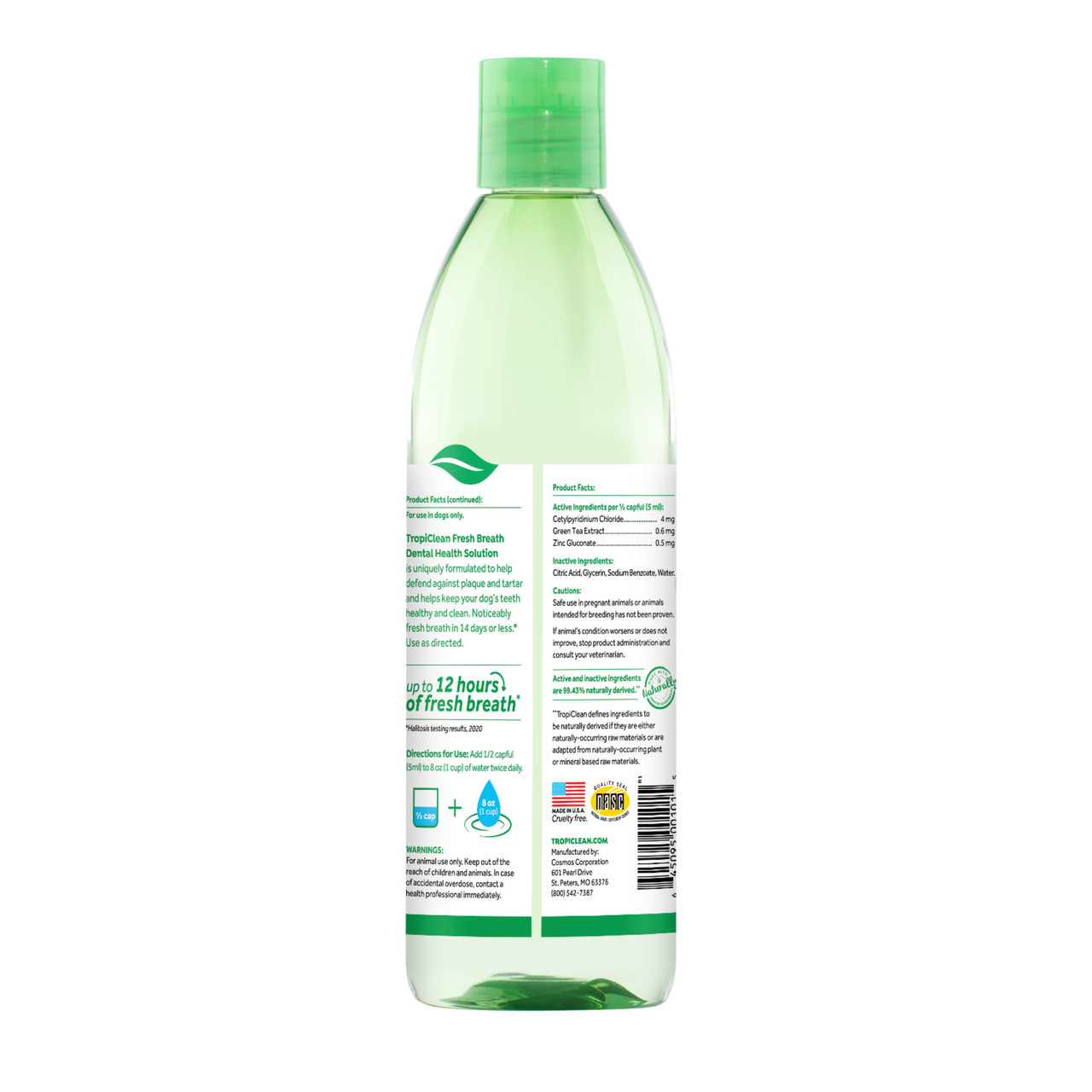 Tropiclean Fresh Breath Water Additive PetO - Main Image