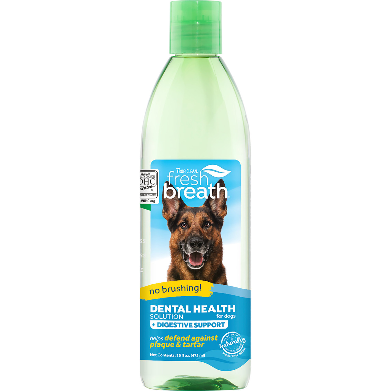 Dental Water Additive Dog Fresh Breath Drops Tropiclean Fresh