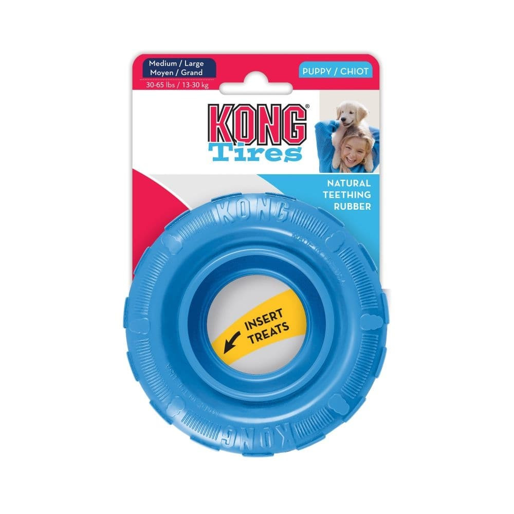 Kong Puppy Teething Tires Kong Dog Toy PetO1