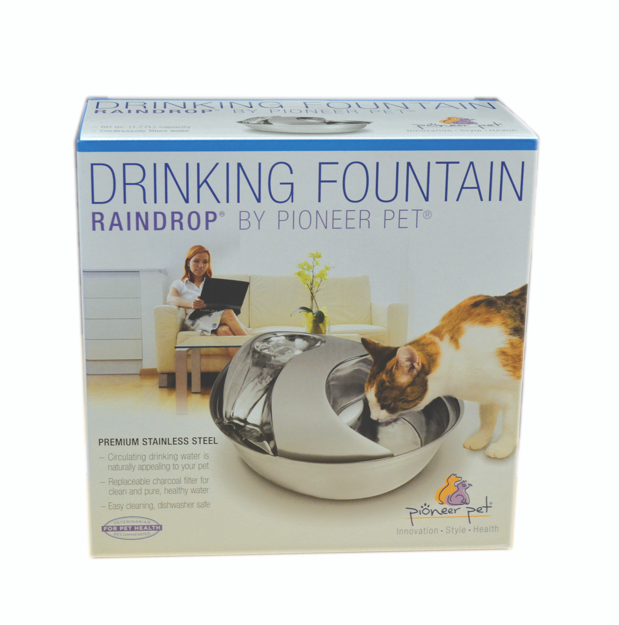 raindrop pet fountain