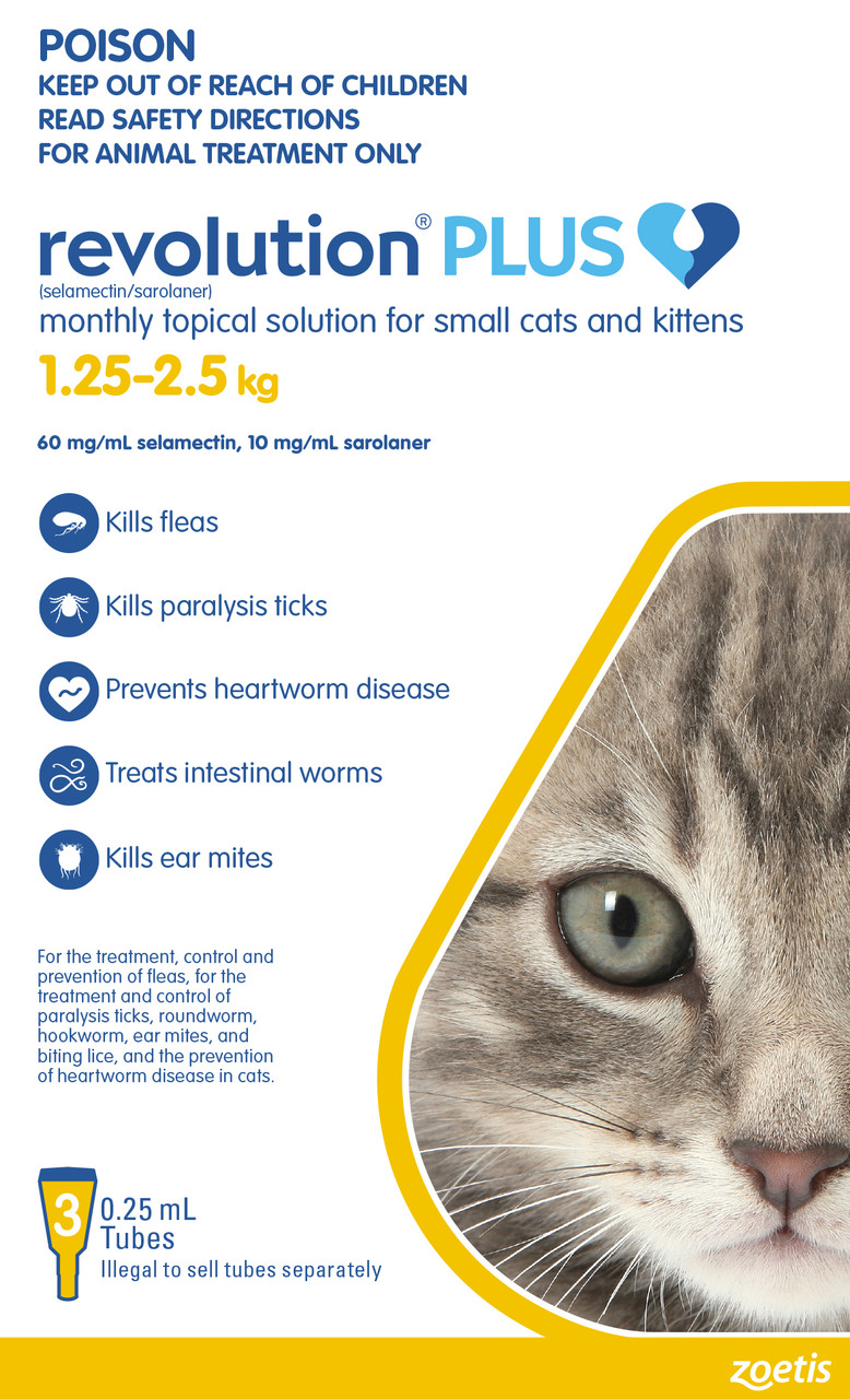 flea treatment revolution spot on cats