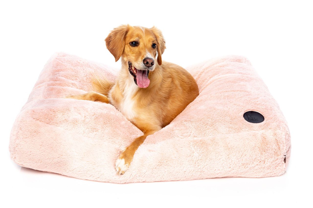 FuzzYard Nanook Pillow Dog Bed Lotus