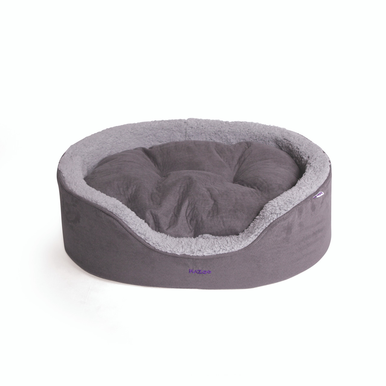 Kazoo Manhattan Dog Bed Grey