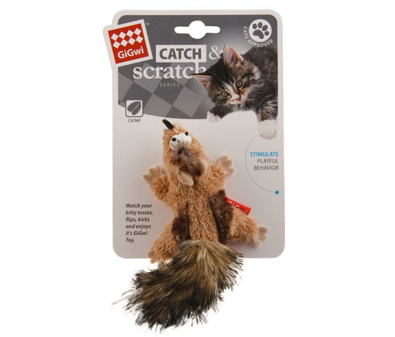 chipmunk cat toy