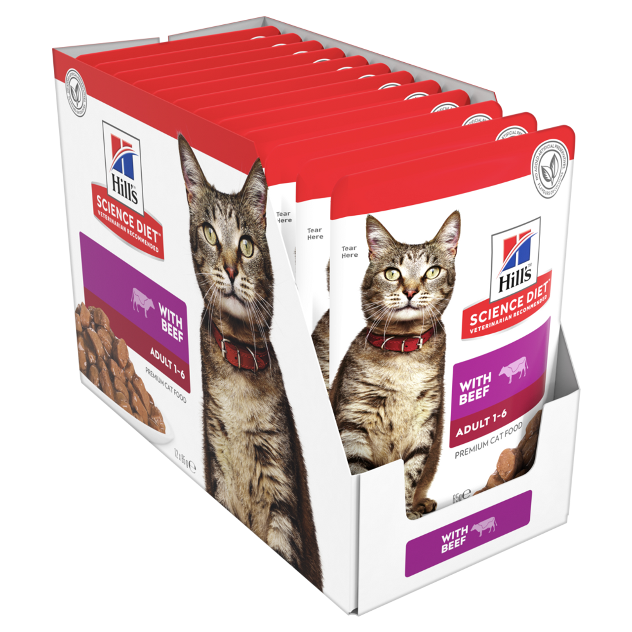 hill's science diet cat food pouches