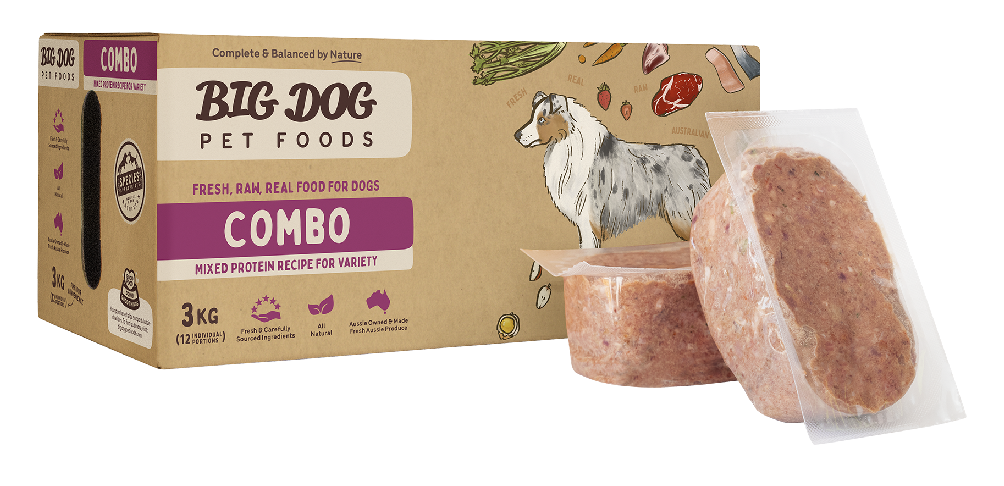 Big Dog Barf Combo Raw Dog Food 3kg