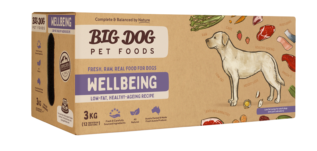 Big Dog Barf Wellbeing Raw Dog Food 3kg