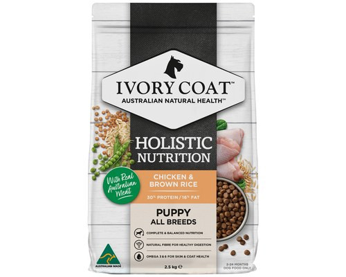 Ivory Coat Dry Puppy Food Chicken and Brown Rice